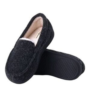 NEW DEARFOAMS Kids' Amari Faux Fur Loafer Size 2/3